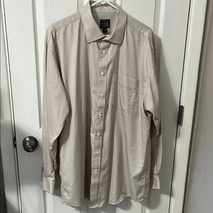 Jos. A. Bank Tan Casual Button Down Shirt